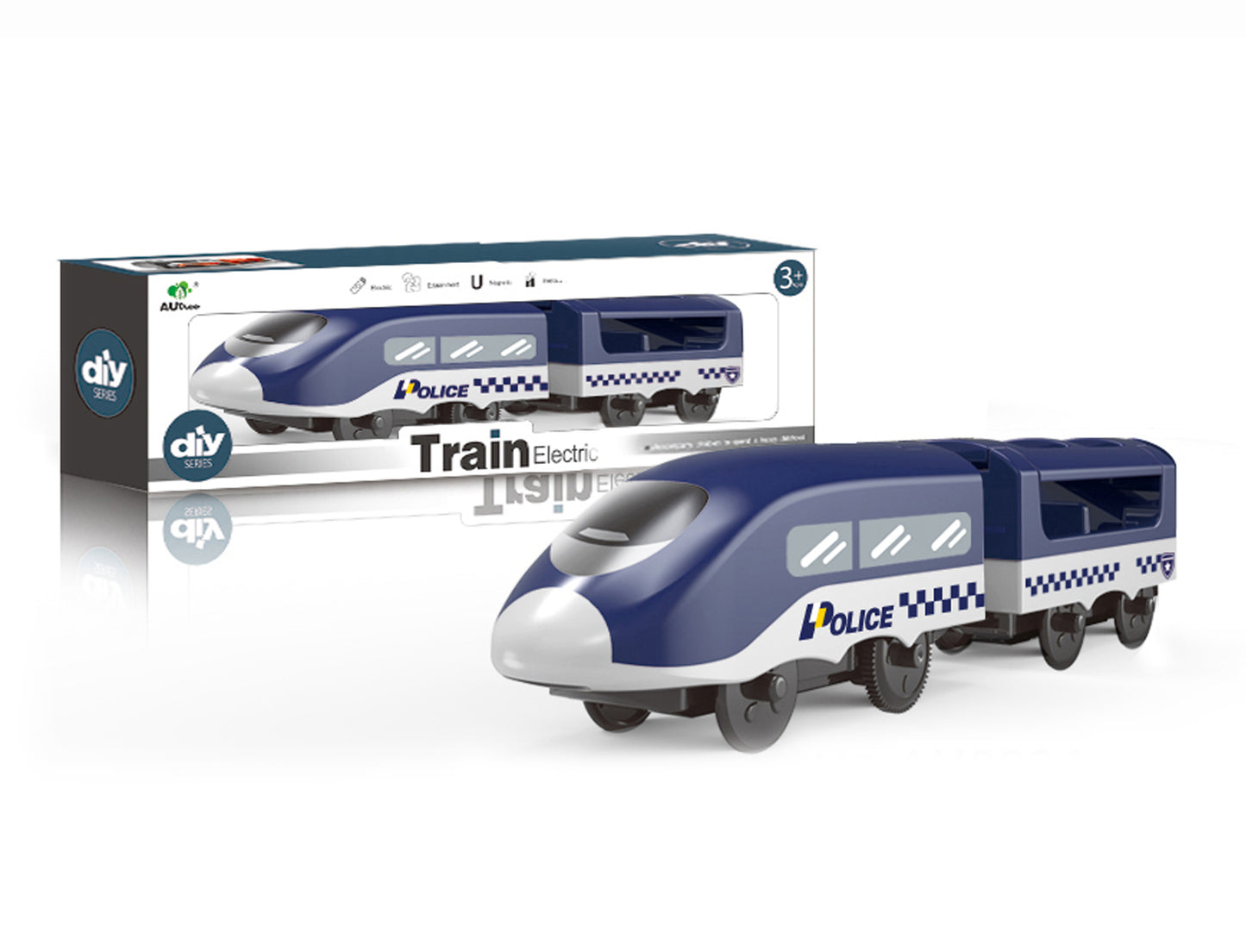 B/O POLICE TRAIN+F/W CARRIAGE