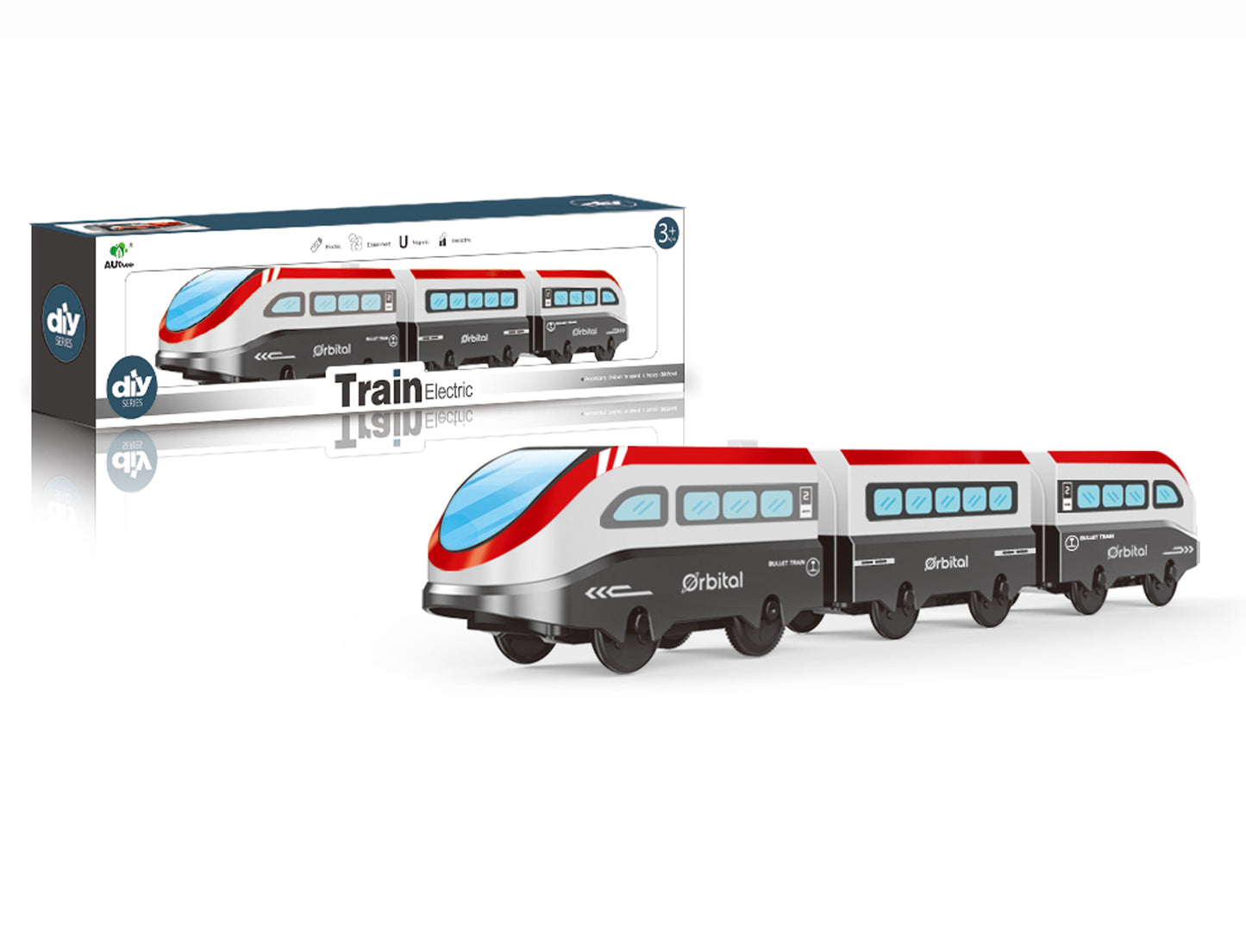 B/O TRAIN + F/W CARRIAGE+F/W TRAIN
