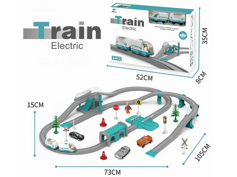 B/O RAILWAY TRAIN 89PCS