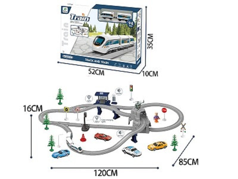 B/O RAILWAY TRAIN 94PCS